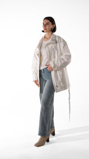 Belted Cotton Jacket